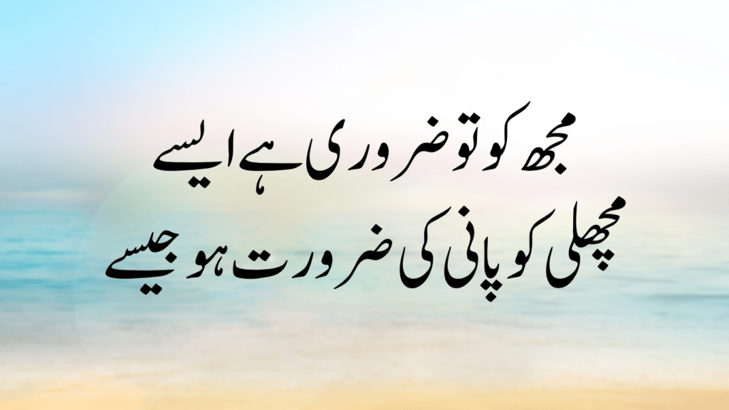 love quotes in urdu